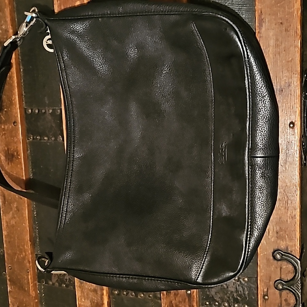 Longchamp Leather Shoulder Bag